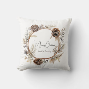 クリスマスの挨拶 クッション