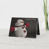 クリスマスの挨拶 シーズンカード (裏面)