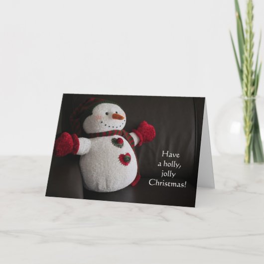 クリスマスの挨拶 シーズンカード (正面)