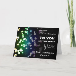 クリスマスの挨拶 シーズンカード