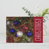 クリスマスの挨拶 シーズンカード (スタンド正面)