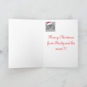 クリスマスの挨拶 シーズンカード (内部)