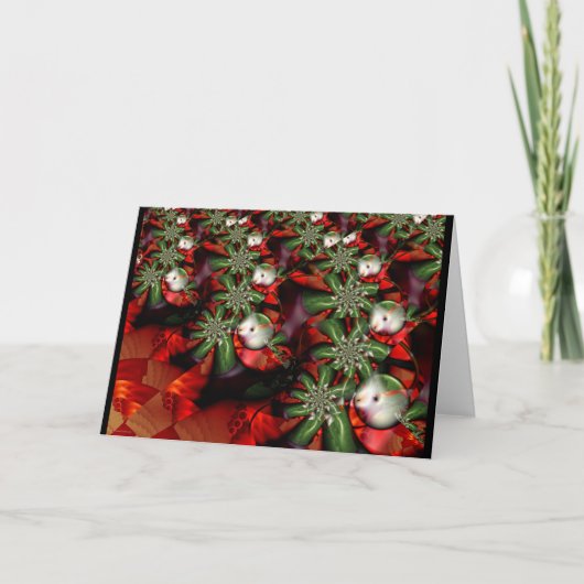 クリスマスの挨拶 シーズンカード (正面)