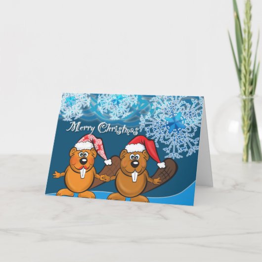 クリスマスの挨拶 シーズンカード (正面)