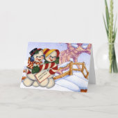 クリスマスの挨拶 シーズンカード (正面)