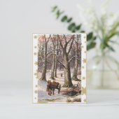 クリスマスの挨拶 シーズンポストカード (スタンド正面)