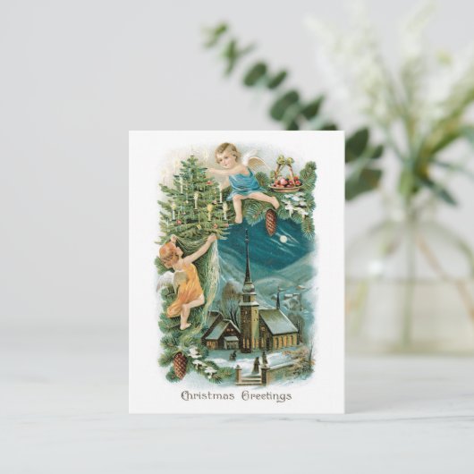 クリスマスの挨拶 シーズンポストカード (スタンド正面)