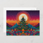 クリスマスの挨拶 シーズンポストカード (正面/裏面)