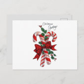 クリスマスの挨拶 シーズンポストカード (正面/裏面)