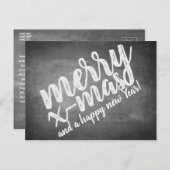 クリスマスの挨拶 シーズンポストカード (正面/裏面)