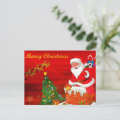 クリスマスの挨拶 シーズンポストカード (スタンド正面)