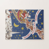 クリスマスの挨拶 ジグソーパズル (横)