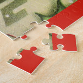 クリスマスの挨拶 ジグソーパズル (側面)