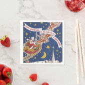 クリスマスの挨拶 スタンダードカクテルナプキン (インサイチュ)