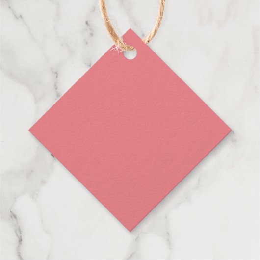 クリスマスの挨拶 フェイバータグ (裏面)