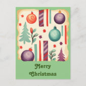 クリスマスの挨拶 ポストカード (正面)