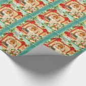 クリスマスの挨拶 ラッピングペーパー (角)