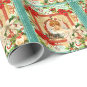 クリスマスの挨拶 ラッピングペーパー (ロールコーナー)