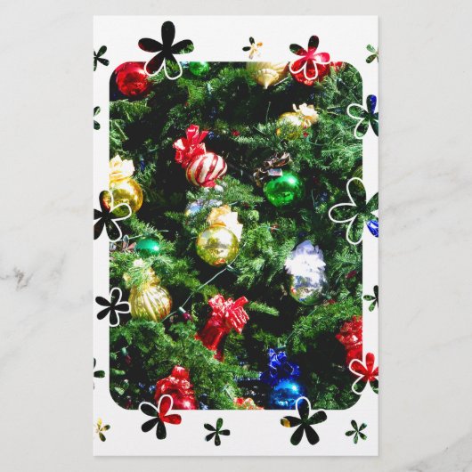 クリスマスの挨拶_ 便箋 (正面)