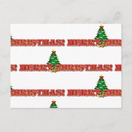 クリスマスの挨拶 / 招待の休暇 ポストカード