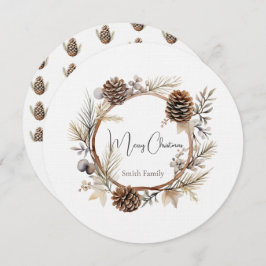 クリスマスの挨拶 招待状