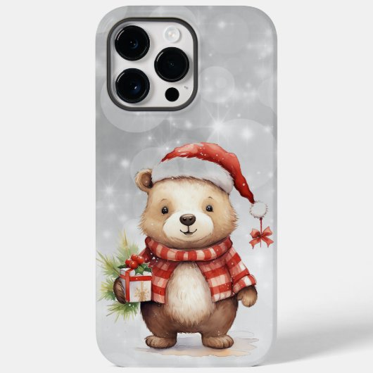 クリスマスの挨拶 Case-Mate iPhoneケース (裏面)