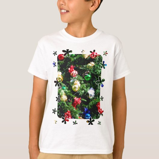 クリスマスの挨拶_ Tシャツ (正面)