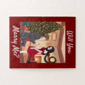 クリスマスの提案 – 私と結婚してくれる？ ジグソーパズル (横)