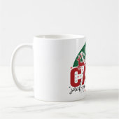 クリスマスの教師の嘆き コーヒーマグカップ (左)