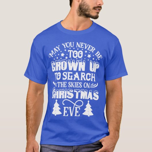 クリスマスの教訓 おもしろ Tシャツ (正面)