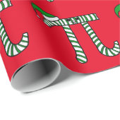 クリスマスの数学のギークPiの包装紙 ラッピングペーパー (ロールコーナー)