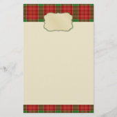 クリスマスの文房具 便箋 (正面)