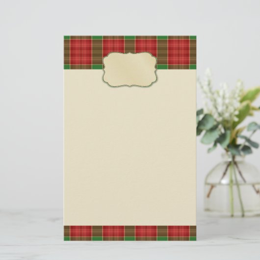 クリスマスの文房具 便箋 (スタンド正面)