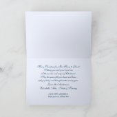 クリスマスの新しい住所/動くお知らせ シーズンカード (内部)