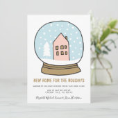 クリスマスの新住宅引越し案内 シーズンカード (スタンド正面)