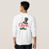 クリスマスの新郎 スウェットシャツ (裏面フル)