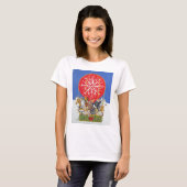 クリスマスの旅行 Tシャツ (正面フル)