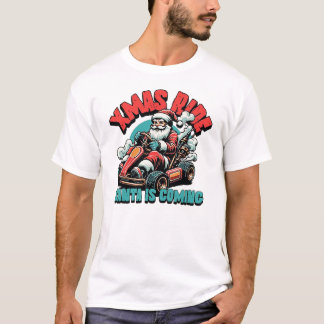 クリスマスの旅:サンタがやってくる' Tシャツ
