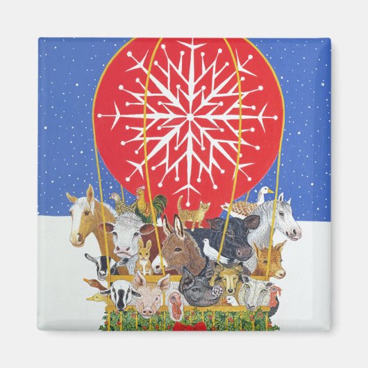 クリスマスの旅 マグネット (正面)