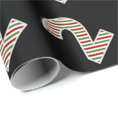 クリスマスの日に赤、白、緑"2"第2イベント ラッピングペーパー (ロールコーナー)