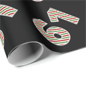 クリスマスの日に赤、白、緑"61" 61イベント ラッピングペーパー (ロールコーナー)