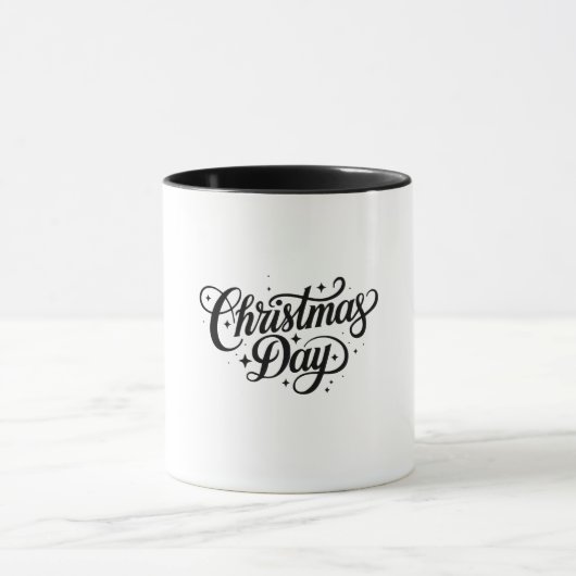 クリスマスの日のホリデームグ マグカップ (中央)