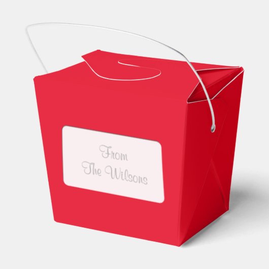 クリスマスの日まで小さな好意ボックスを開かない フェイバーボックス (裏面サイド)