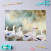 クリスマスの日十二人：ゲーゼの産卵(A)、 薄葉紙 (クラフト)