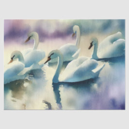 クリスマスの日十二人：白人遊泳(C)、 薄葉紙