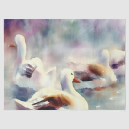 クリスマスの日十二人： Geese A-Laying, (C), 薄葉紙