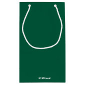 クリスマスの日抱き枕 スモールペーパーバッグ (裏面)