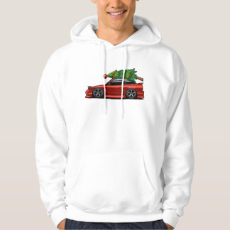 クリスマスの日産180sx パーカ