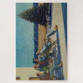 クリスマスの日、太陽の中の人々、エドワード・ホッパー ジグソーパズル (縦)