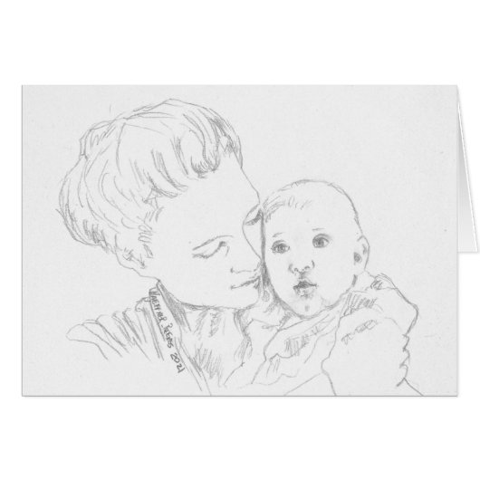 クリスマスの日：「私たちのために子供は生まれ...」 (正面横)